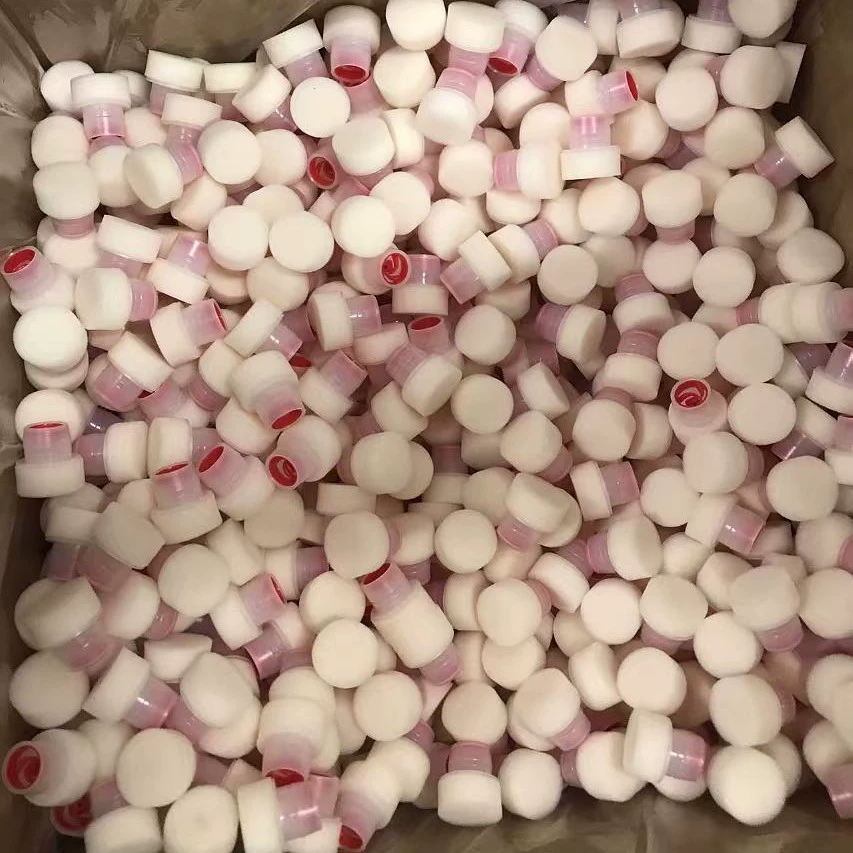 Чистка обуви масло для обуви синяя сетка губчатая головка для обуви Чистая протирка головка белая внутренняя дыра цилиндрическая всасывающая пена оптом