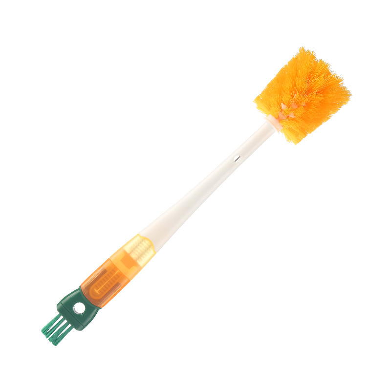 Nuevo cinco en uno taza multiusos cepillo taza de limpieza de artefactos taza de alimentación botella artefacto producto entrega de una sola pieza