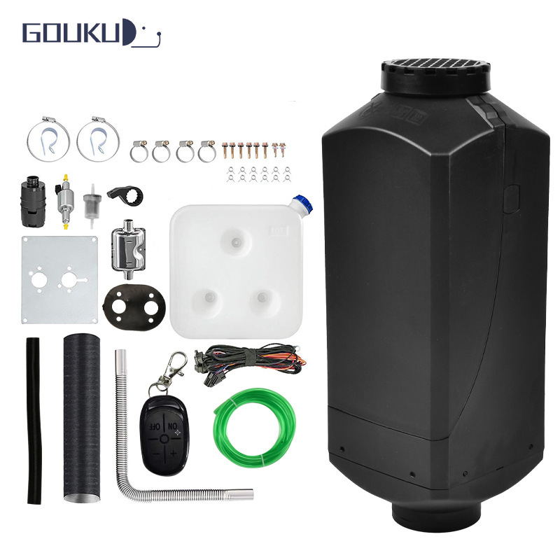 Calefacción diesel calentador de estacionamiento meseta máquina integrada LCD control remoto carcasa de aluminio de cuatro agujeros calentador diesel calentador de invierno image 13