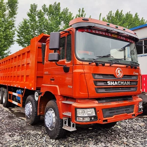 8X4 Shaanxi F3000 özüboşaldan yük maşını 5.6m, qum və çınqıl üçün arxa boşaldan torpaqdaşıyan