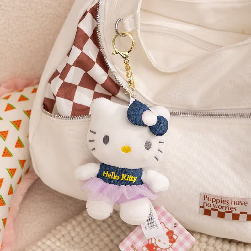 尚绒坊正版三丽鸥毛绒玩具hellokitty玩偶公仔娃娃kt凯蒂猫小挂件|undefined
