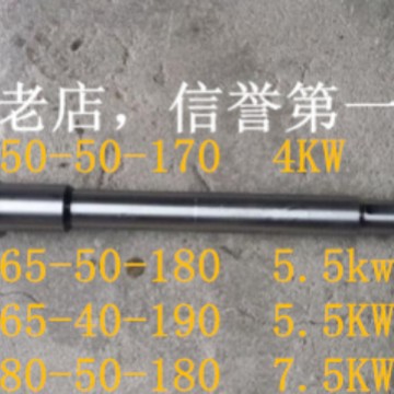 武进热油泵泵轴（65）80-50-180,50-50-170 (4-7.5KW)