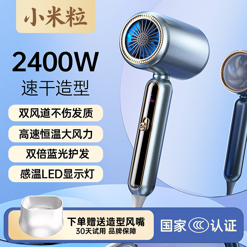 Xiaomi Grain High-Speed Hair Dryer 2400W High-Power Quick-Dry Brushless Motor for Salon Use with Strong Wind