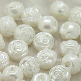 厂商直销蘑菇暗眼珍珠纽扣 花型图片 女装精品 衬衫扣规格 现货