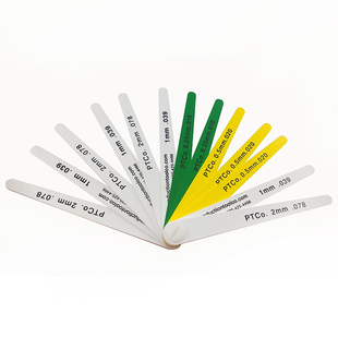 J8 Colorful American Automotive Industry Monolithic Plastic Measuring Tool Ptc Door and Window Thickness Gauge O Gap Feeler Gauge Detection Large G3
