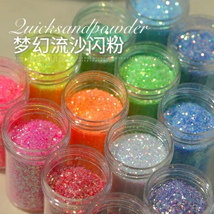 Блёстки и цветной песок для творчества яркие