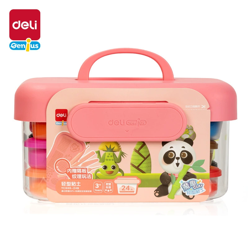 得力 Ultra light creative clay, children's set handmade