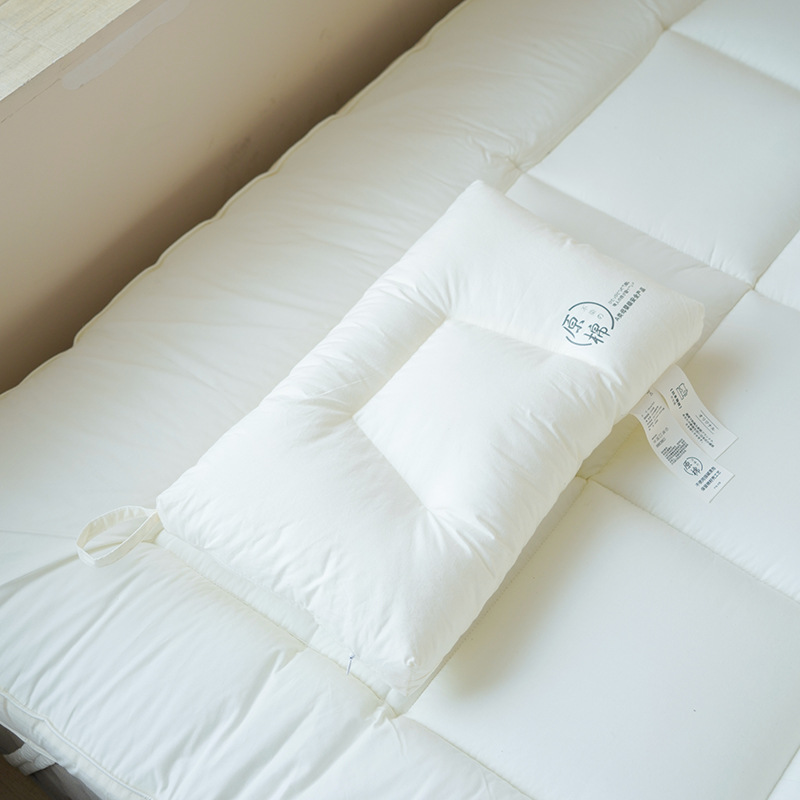Estilo japonés de la madre y el niño de clase A cuello almohada Hotel piel-friendly cuello almohada núcleo hogar B & B almohada núcleo par