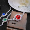 Red bracelet, 17cm
