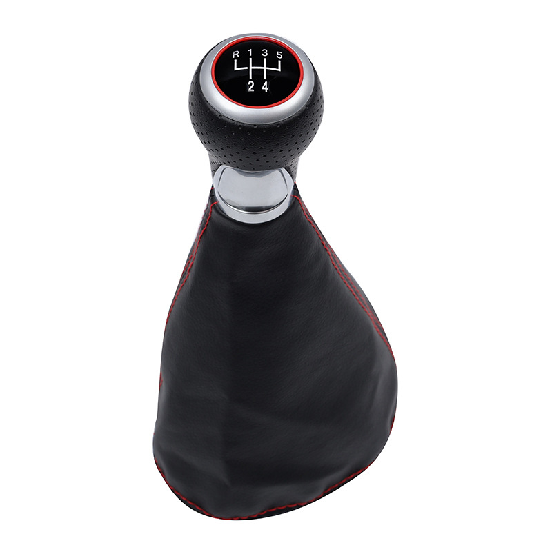 Transfronterizo adecuado para Volkswagen Golf Red Line Gear Head Change Handball Polvo Cover Integral Accessory Interior image 2