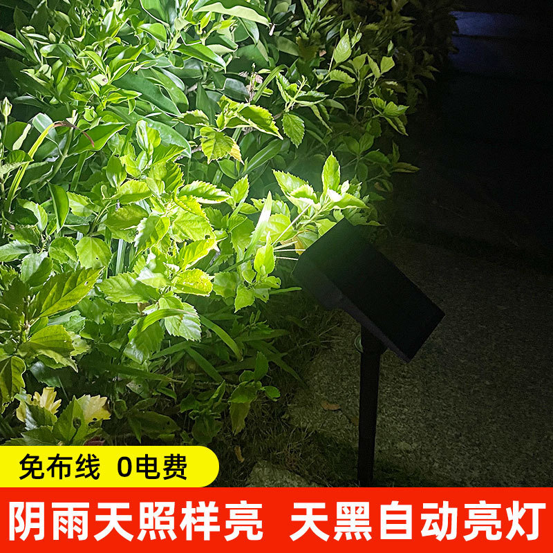 太陽エネルギー屋外スポットライト防水庭園別荘花園景観芝生緑化芝生照樹地ランプ壁灯|undefined