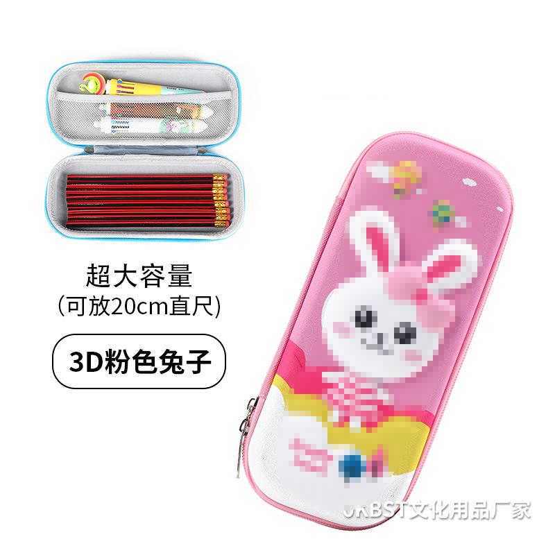 Dibujos animados astronauta EVA lápiz caso INS de dibujos animados Tridimensional resistente a la caída 3D caja de lápiz de gran capacidad caja de lápiz de estudiante caja de papelería