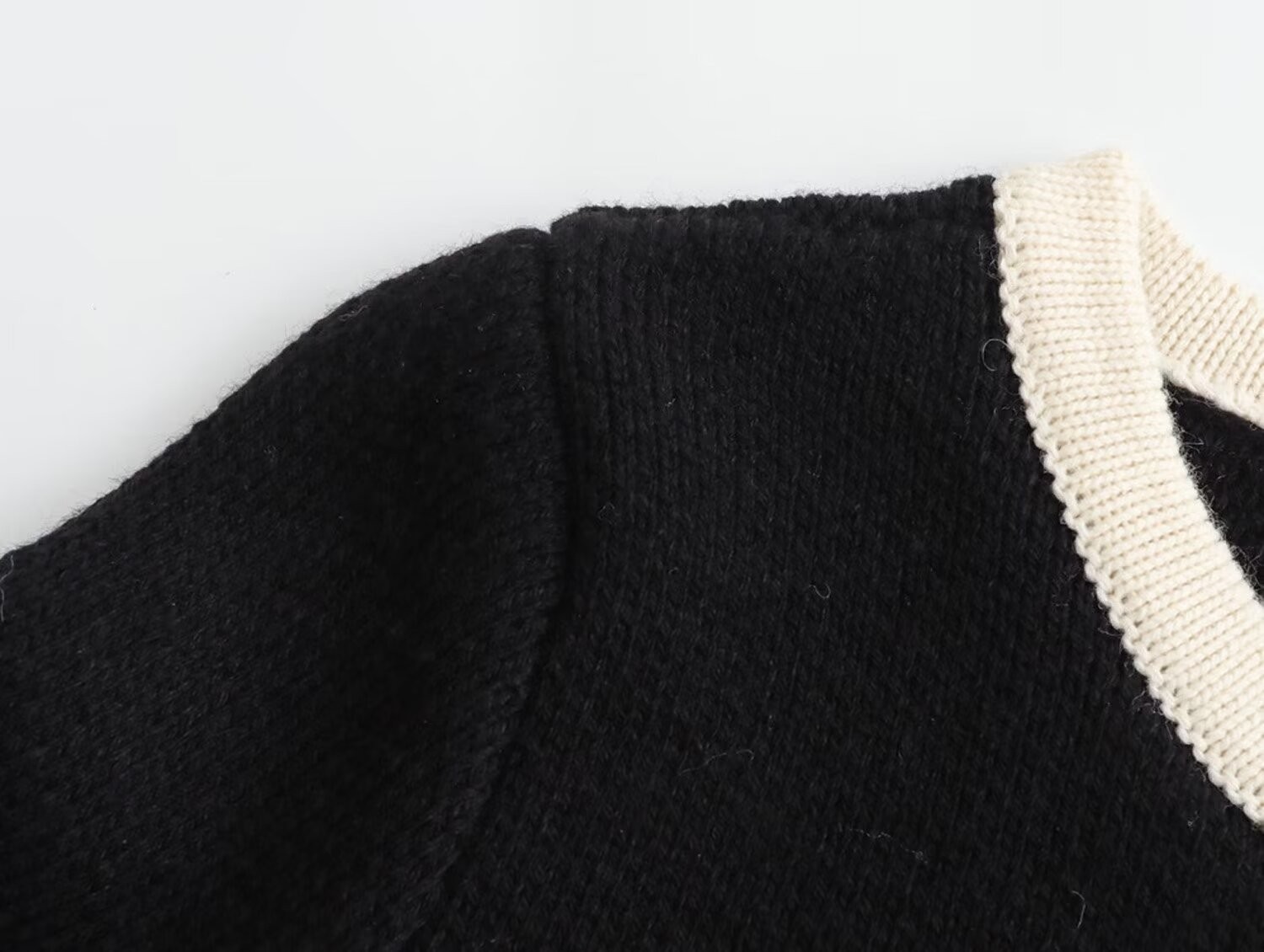Regular Top Length Cardigan, Knitwear Tops Type Holiday, Daily Occasion Round Neck Neckline Wholesale Women's Elegant Streetwear Color Block Long Sleeve Printing Sweaters & Cardigans