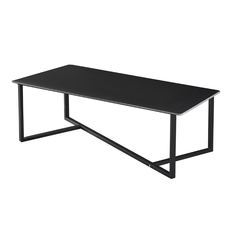 Mesa de té italiana de lujo ligero pequeño tipo de casa simple sala de estar moderna mesa de té creativa mesa de comedor mesa de té geométrica