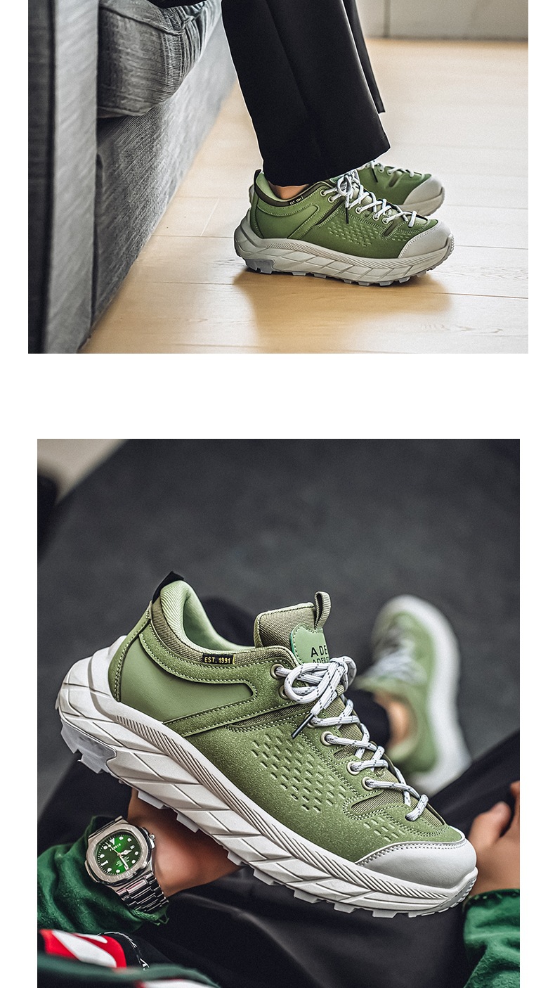 ShoeGlobe Frühjahr 2025 Neue Arbeitsschuhe für Herren: Rutschfest, abriebfest, mit dicker Sohle – ideal für Outdoor-Aktivitäten wie Wandern und andere Sportarten._voghion.com