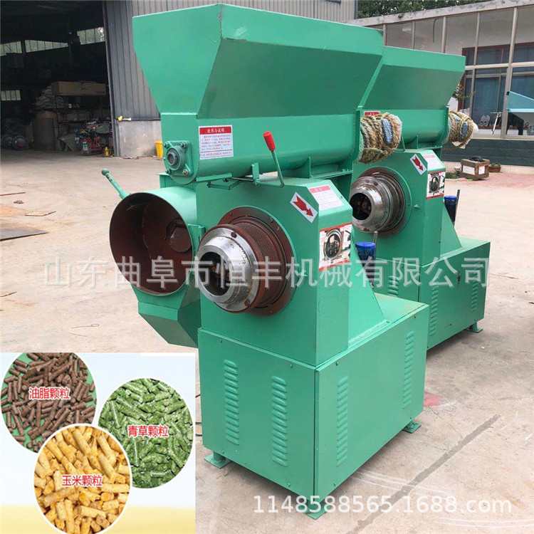 菏泽 小型鸡鸭饲料颗粒机  商用有机肥制粒机 柴电两用方便快捷