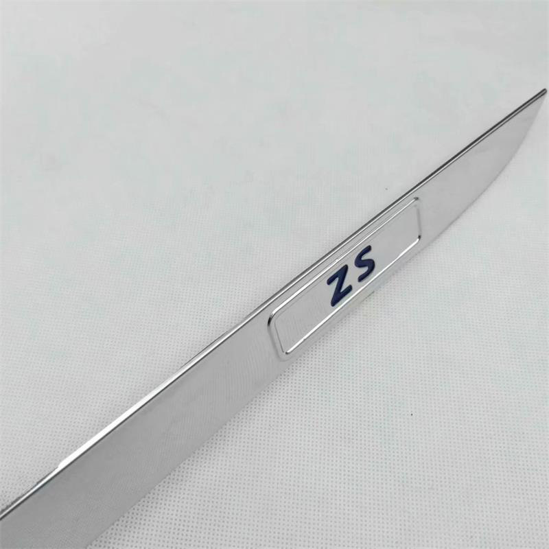 Suitable for 18-23 models of MG ZS, modified stainless steel tailgate trim, trunk bright strip, anti-scratch decorative strip