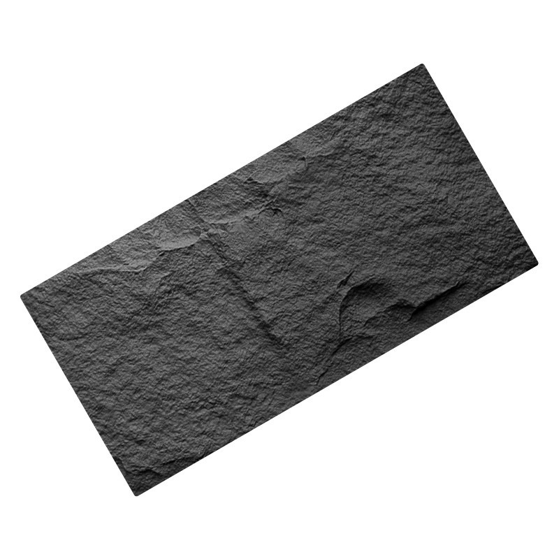 PU panel de acabado de piedra pared de fondo de cuero de piedra arte publicitario panel de pared decorativo ultrafino ligero ladrillo de pared exterior de piedra cultural