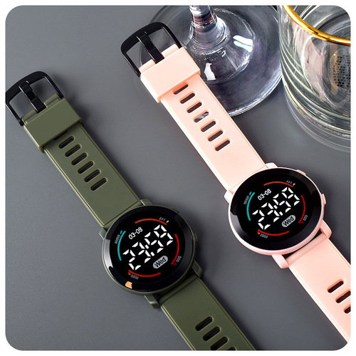 New M6 Waterproof Electronic Watch Simple Leisure Sports Student Examination LED Electronic Watch Wholesale