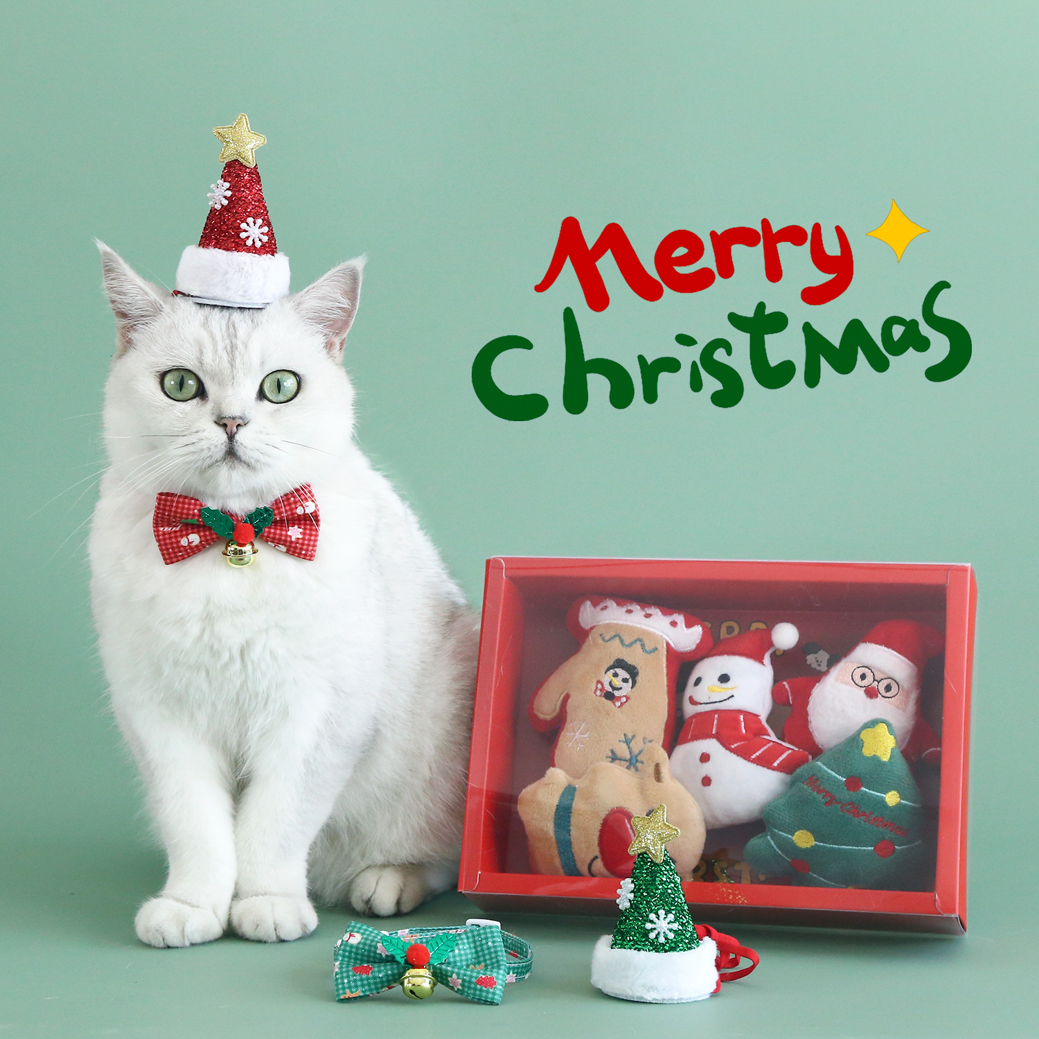 Sombrero de Navidad pet sequilla pet