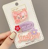 Children's hairgrip for princess, bangs, cartoon hair accessory, wholesale