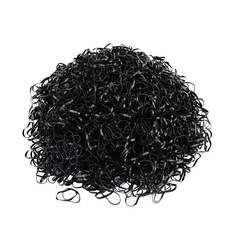 Ligas Desechables para el Cabello de Plástico para Peinado