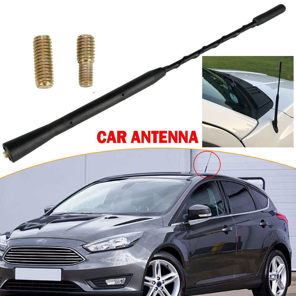 Car Roof Antenna 22cm/ 9inch Threaded Type with Double Screws Suitable for Volkswagen Jetta Gti Passat