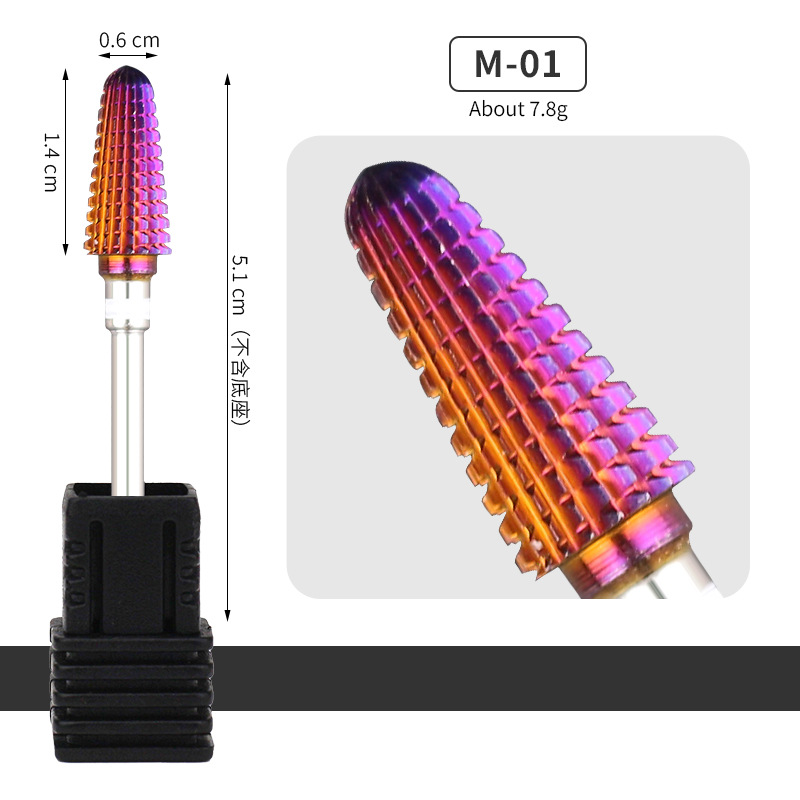 Amazon explosiva manicura de acero de tungsteno de acero para uñas