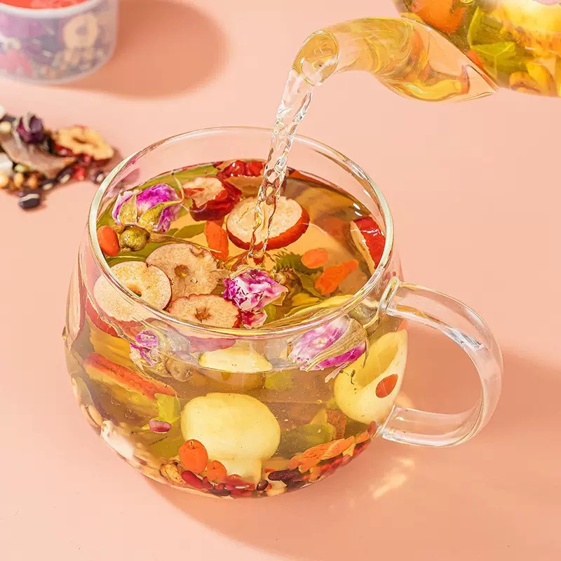 Ginseng Cistanche Polygonatum Eight Treasure Tea 15g x 15 Cans Cold Brew Herbal Tea quality and texture
