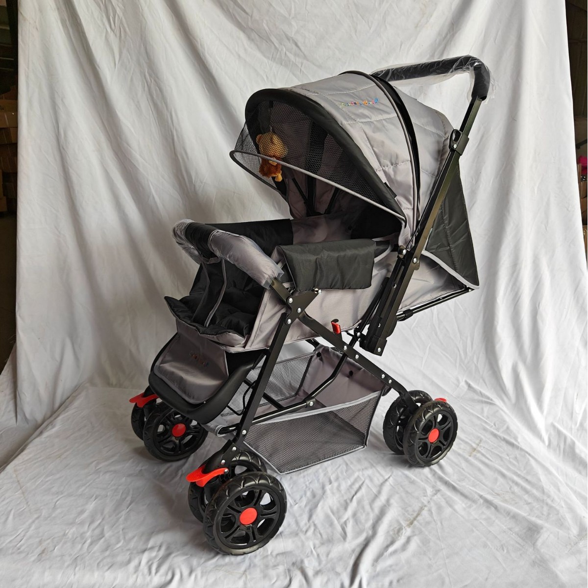 Two-Way Baby Stroller Can Sit and Lie Down, Shock Absorption, Lightweight Foldableing Newborn Baby Stroller for 0-3 Years Old