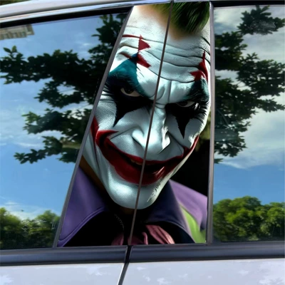 Body sticker: window B pillar protective film black - xc03-1-pair-of-main-and-co-pilot