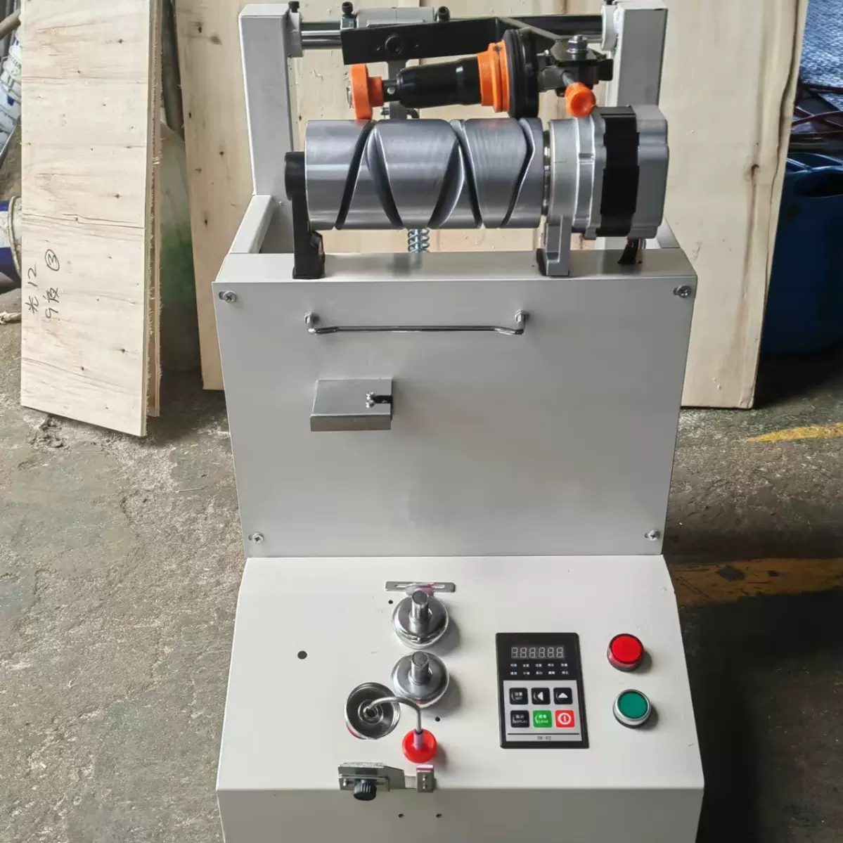 单锭单控计米数打样专用单锭小型倒纱机/槽筒机/络筒机/倒线机/电