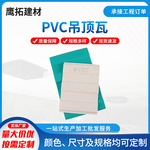 PVC吊顶瓦墙面板墙板厂房车棚雨棚室内塑料墙猪场吊顶屋顶瓦建材