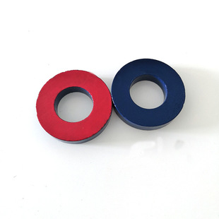 Magnet manufacturers sell 32*18*6 magnetic ring teaching ring Red and Blue teaching magnet magnetic ring for students