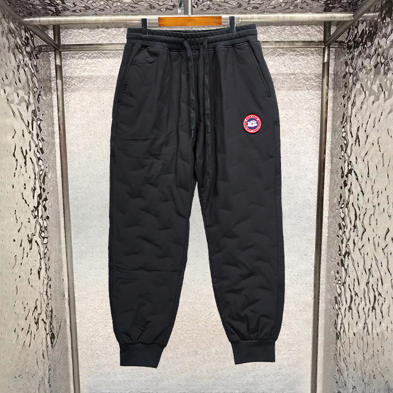 Women's Canada Goose Down Pants, Outdoor 2026 Winter New Style, Duck Down Pants, Windproof Jogger Pants, American Style Hiking Pants