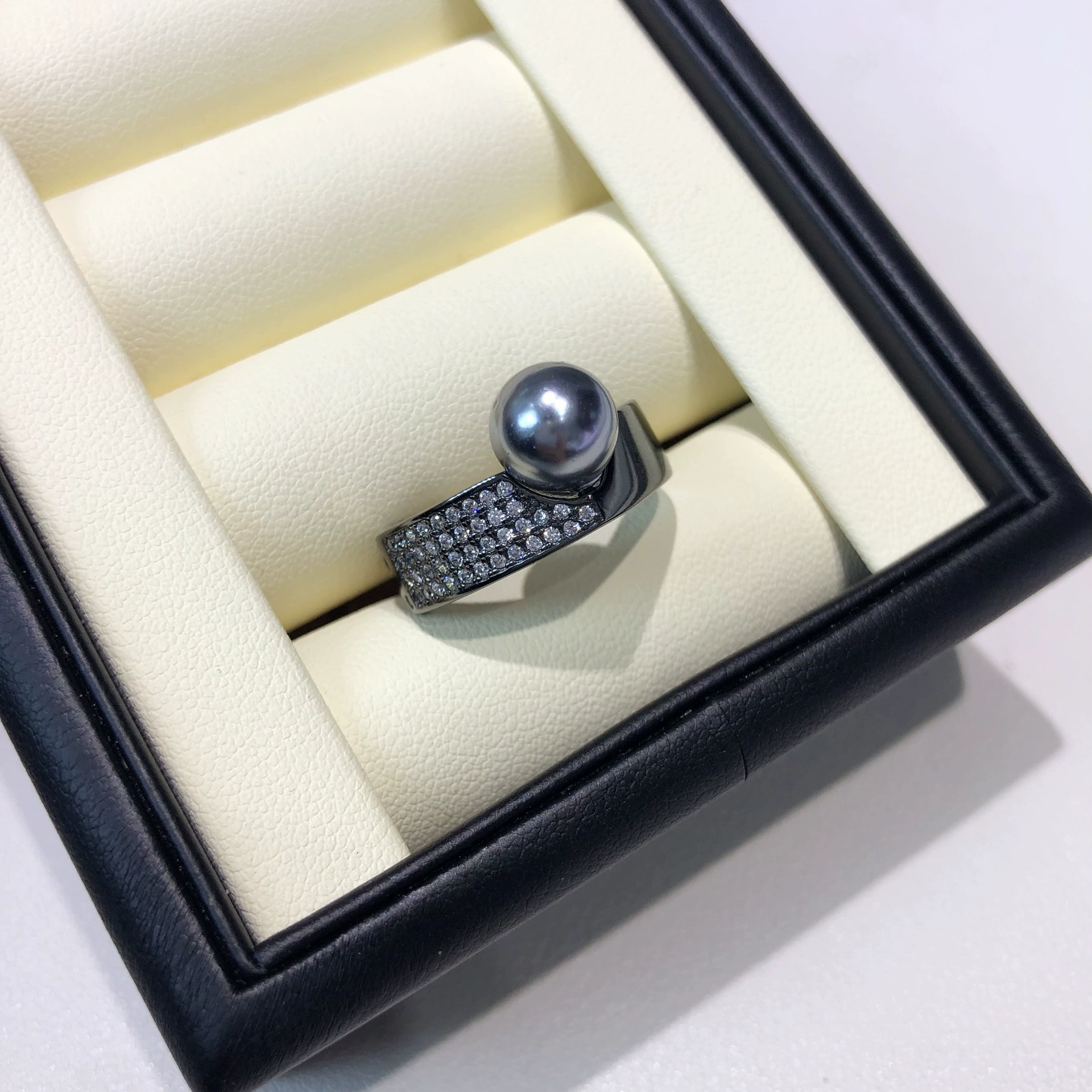 Бусины из жемчуга, аксессуары, кольцо, S925, серебро 925 пробы