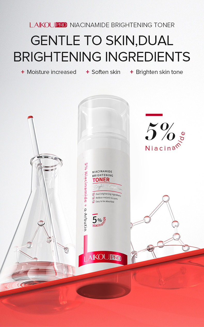 LAIKOU PRO Niacinamide Toner 50ml Hydrating Moisturizing Toner Cross-border Supply undefined