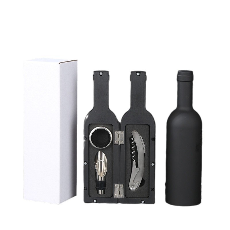 Juego de Sacacorchos para Vino de 5 Piezas de Acero Inoxidable Multifuncional para Hogar image 5