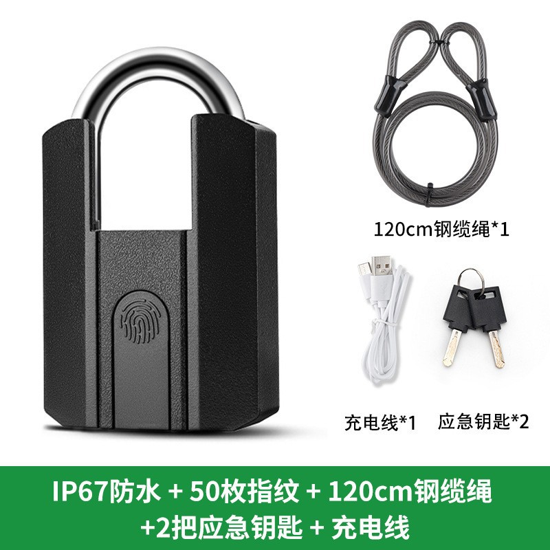 Cerradura Inteligente con Huella Dactilar TTLOCK, Transfronteriza, con Bluetooth, Control Remoto, Impermeable, Resistente a la Oxidación, para Almacenes