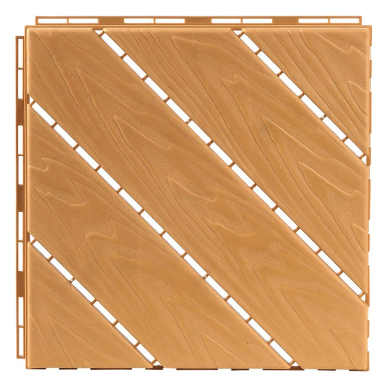 Пластиковый собранный пол, самособранный балкон, терраса, водонепроницаемый уличный пол, имитация пластикового деревянного пола