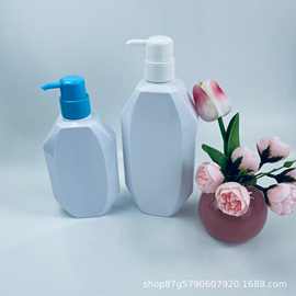 厂家300ml/500ml洗发乳液沐浴露护发素pet塑料绿色环保分装瓶包材