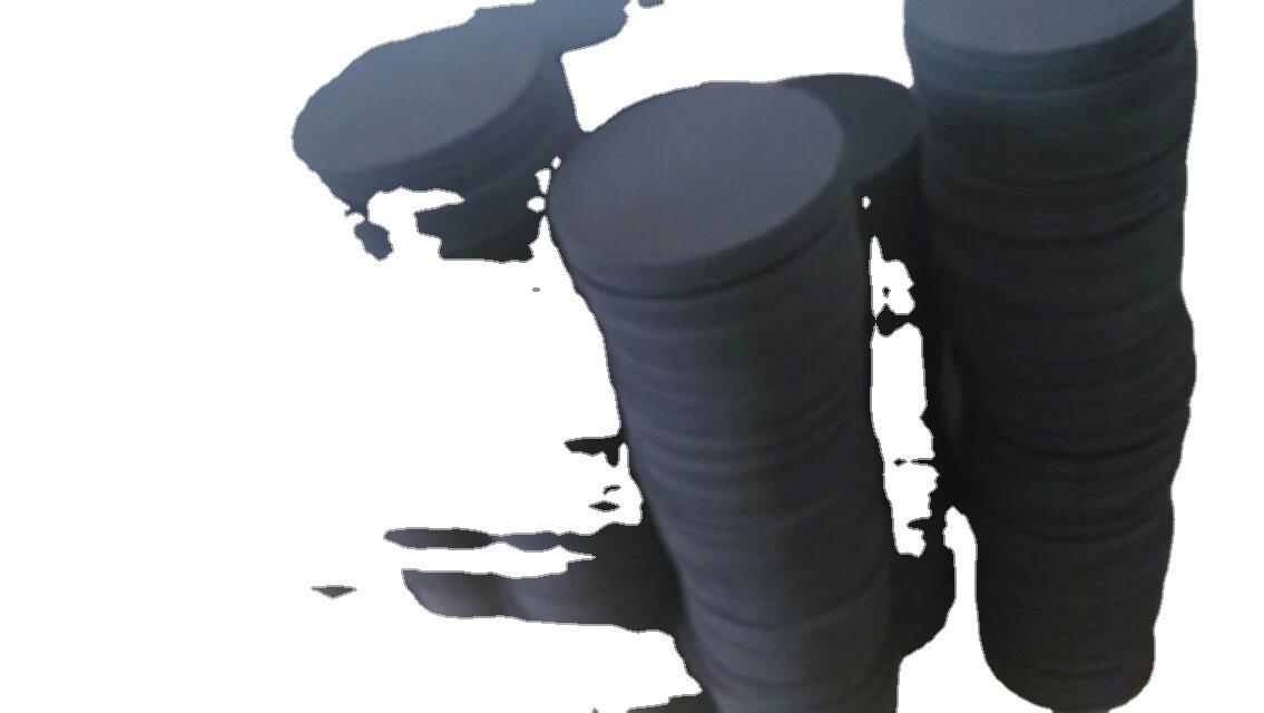 黑白eva 现货供应1M*100M 38度 B级料 宽度大小可分切模切冲型