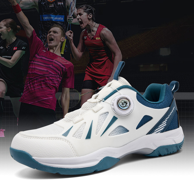 Knob Badminton Shoes Men's Indoor Sports Shoes Lightweight Competition Training Shoes Table Tennis Shoes Tennis Shoes Universal Wear-Resistant Knob Badminton Shoes Men's Indoor Sports Shoes Lightweight Competition Training Shoes Table Tennis Shoes Tennis Shoes Universal Wear-Resistant