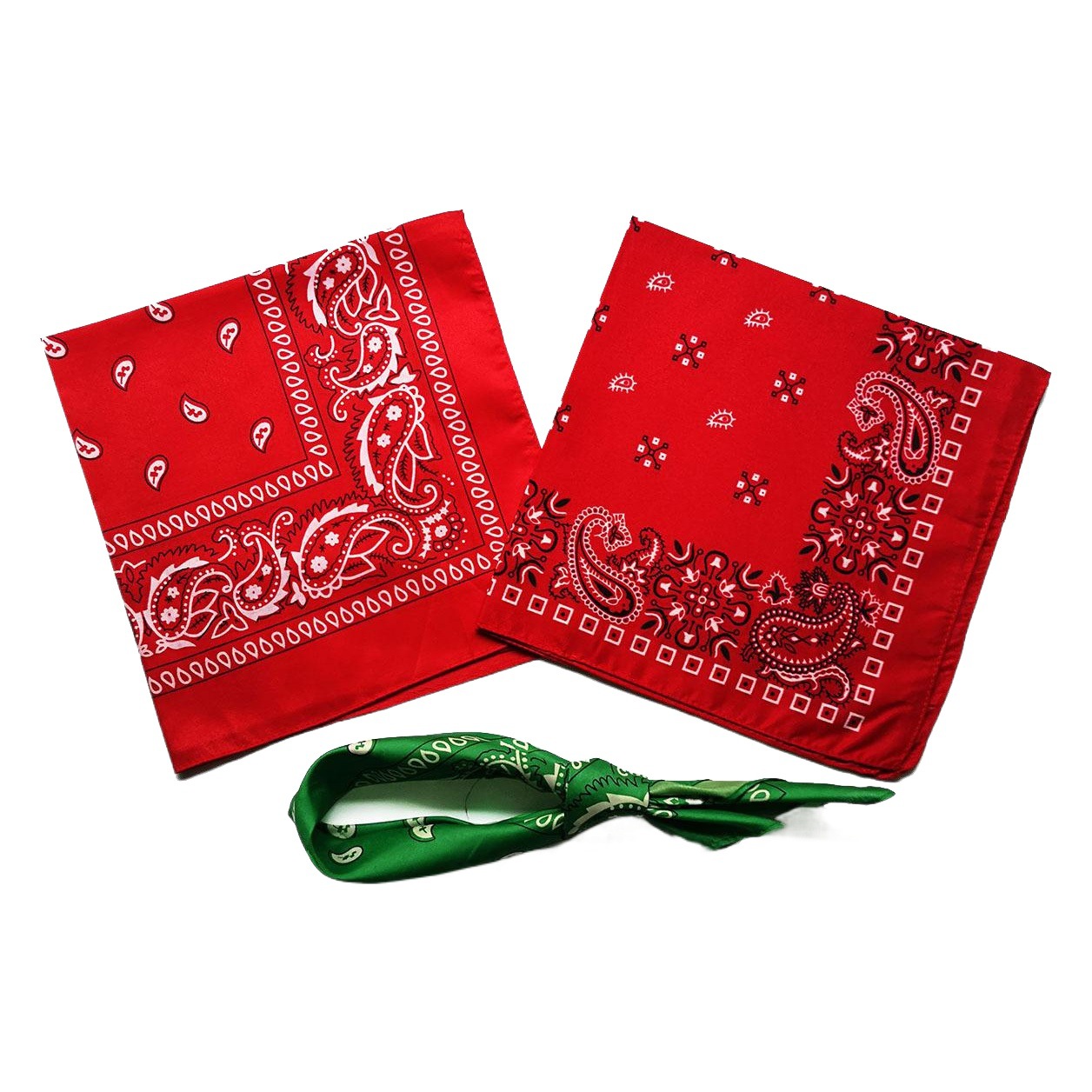 Polyester Paisley Scarf Hip-Hop Bandana Street Dance Face Mask Cycling Headscarf Neck Scarf Square Scarf