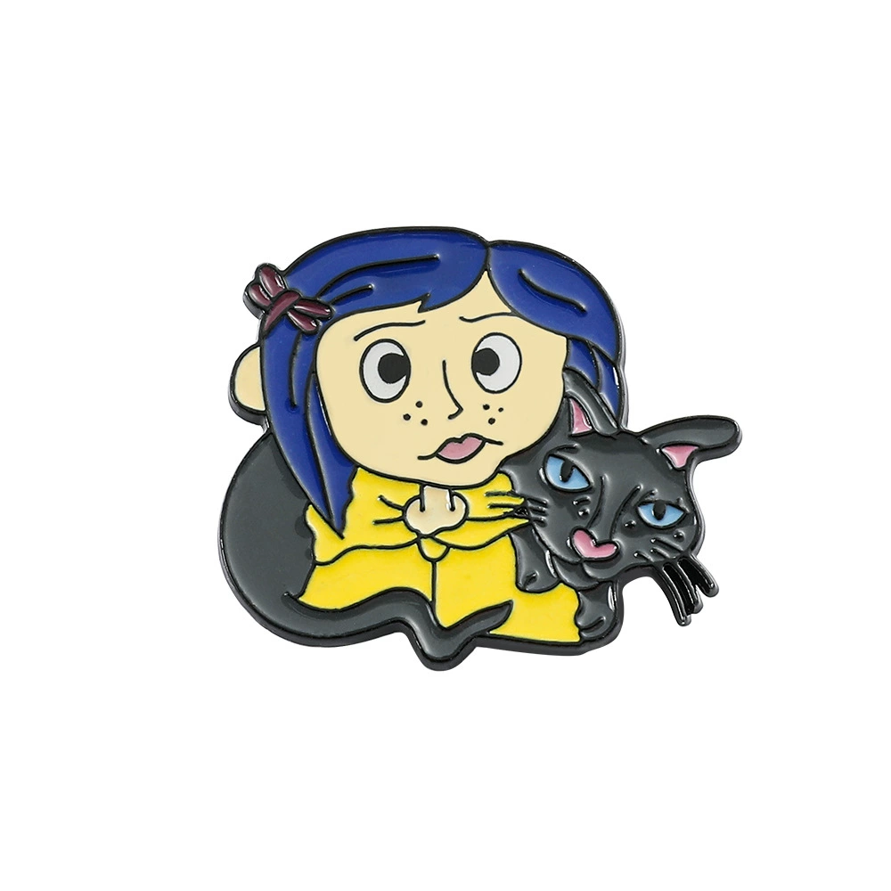 Пластинка-значок с изображением мультфильма чайная чашка, брошь, значок