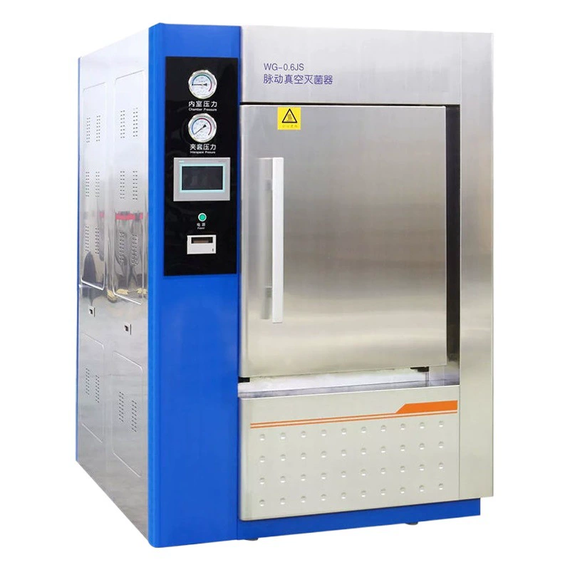 Пульсирующий вакуумный стерилизатор Фармацевтические медицинские научные исследования пероральные жидкие продукты Высокотемпературная стерилизация обнаружение утечек и очистка оборудования