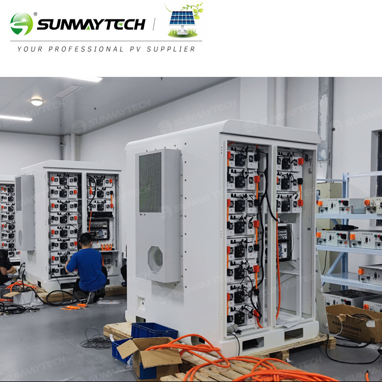 大型集装箱式储能系统磷酸铁锂工商业光伏发电系统一体化智能系统