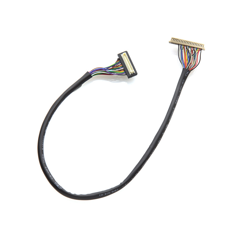 20454-040极细同轴屏线FPC20454LVDS线监控线束笔记本电脑显示线