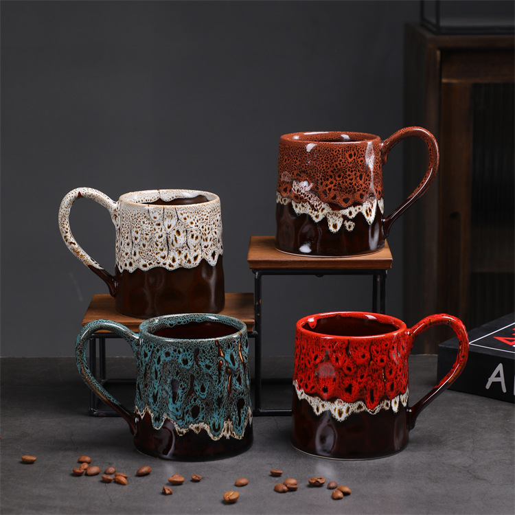 Ceramic Coffee Mug For Afternoon Tea And Couples High Quality Cup_voghion.com
