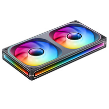 ��˼��ZB240һ��ʽɢ�ȷ���ARGB�ƹ�pwm�������޾�12cm���侲��